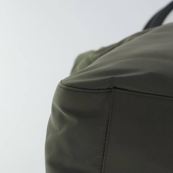 PRADA Tote Bag Nylon Khaki Auth bs19095 - Picture 14 of 16